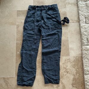 Cynthia Rowley Men's Dark Blue Cargo Pants